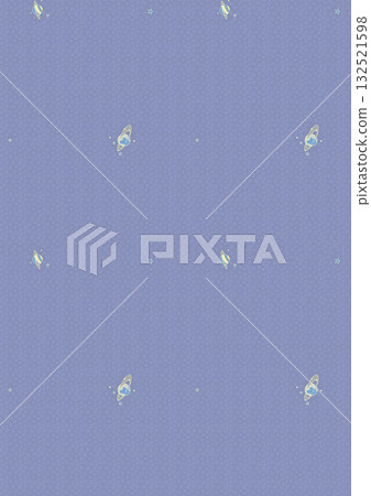 Abstract beautiful watercolor floral vintage illustration 132521598