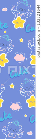 Abstract beautiful watercolor floral pattern illustration Abstract beautiful watercolor floral pattern illustration 132521644