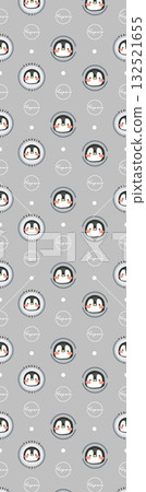 Abstract beautiful watercolor floral pattern illustration 132521655