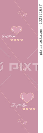 Abstract beautiful watercolor floral pattern illustration 132521687