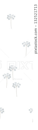 Abstract beautiful watercolor floral pattern illustration 132521713