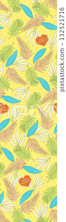 Abstract beautiful watercolor floral pattern illustration Abstract beautiful watercolor floral pattern illustration 132521716