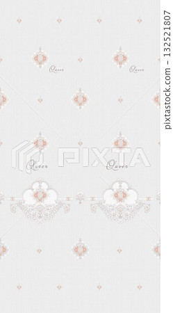 Abstract beautiful watercolor floral pattern illustration Abstract beautiful watercolor floral pattern illustration 132521807