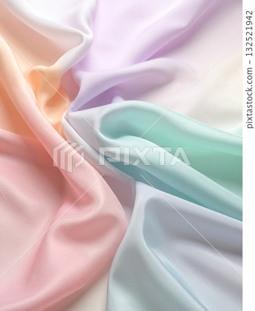 輕輕地將柔和色彩的布放在 輕輕地將柔和色彩的布放在 132521942