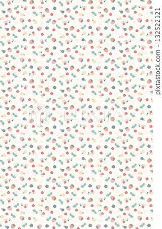 Abstract beautiful watercolor floral pattern illustration Abstract beautiful watercolor floral pattern illustration 132522121