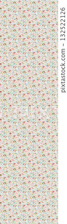 Abstract beautiful watercolor floral pattern illustration Abstract beautiful watercolor floral pattern illustration 132522126