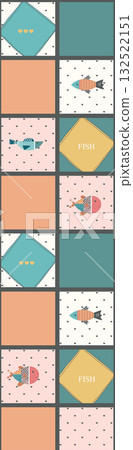 Abstract beautiful watercolor floral pattern illustration Abstract beautiful watercolor floral pattern illustration 132522151