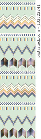 Abstract beautiful watercolor floral pattern illustration Abstract beautiful watercolor floral pattern illustration 132522241