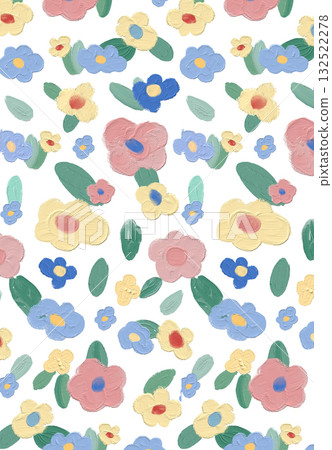 Abstract beautiful watercolor floral pattern illustration Abstract beautiful watercolor floral pattern illustration 132522278