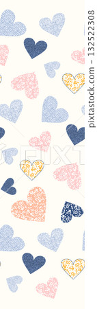 Abstract beautiful watercolor floral pattern illustration Abstract beautiful watercolor floral pattern illustration 132522308