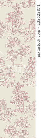 Abstract patterns and beautiful watercolor floral illustrations Abstract patterns and beautiful watercolor floral illustrations 132522871