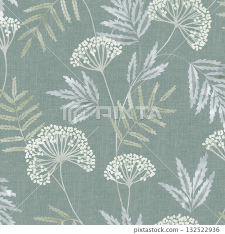 Abstract patterns and beautiful watercolor floral illustrations 132522936