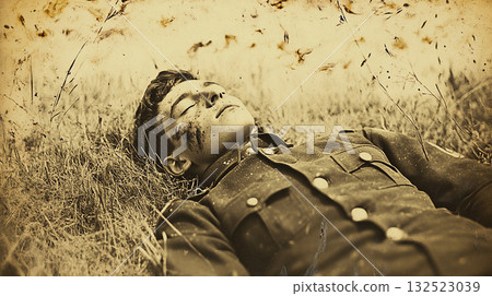 Illuminated girl 132523039