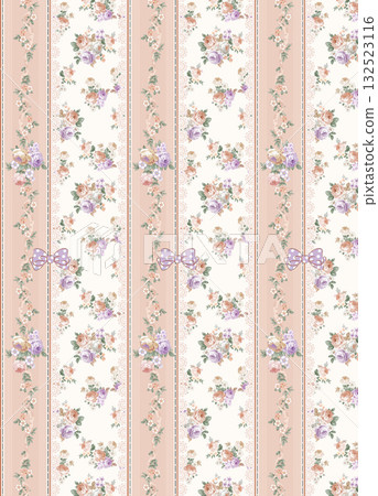 Abstract patterns and beautiful watercolor floral illustrations Abstract patterns and beautiful watercolor floral illustrations 132523116