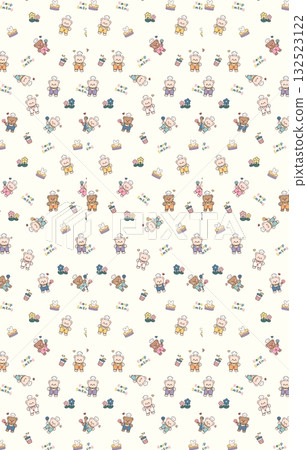 Abstract patterns and beautiful watercolor floral illustrations Abstract patterns and beautiful watercolor floral illustrations 132523122