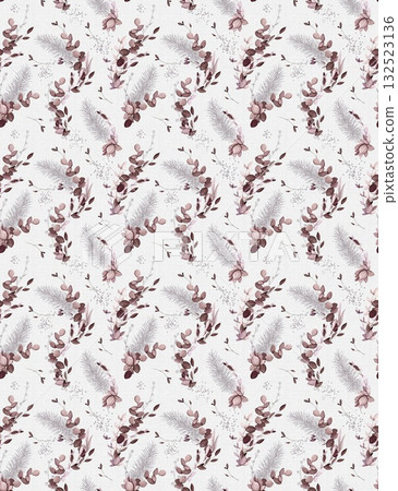 Abstract patterns and beautiful watercolor floral illustrations Abstract patterns and beautiful watercolor floral illustrations 132523136