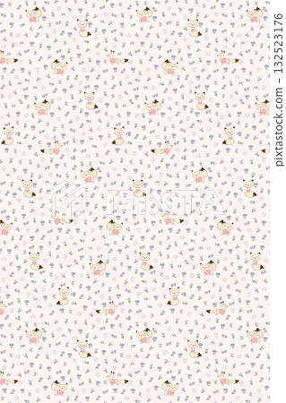 Abstract patterns and beautiful watercolor floral illustrations Abstract patterns and beautiful watercolor floral illustrations 132523176