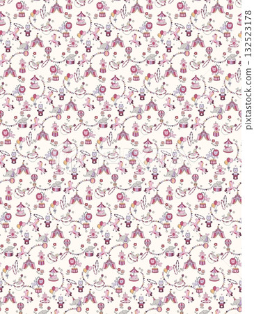 Abstract patterns and beautiful watercolor floral illustrations Abstract patterns and beautiful watercolor floral illustrations 132523178