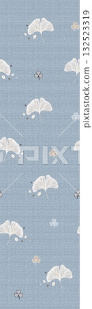 Abstract patterns and beautiful watercolor floral illustrations 132523319