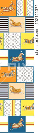 Abstract patterns and beautiful watercolor floral illustrations Abstract patterns and beautiful watercolor floral illustrations 132523373