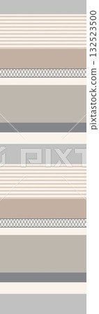 Abstract patterns and beautiful watercolor floral illustrations 132523500