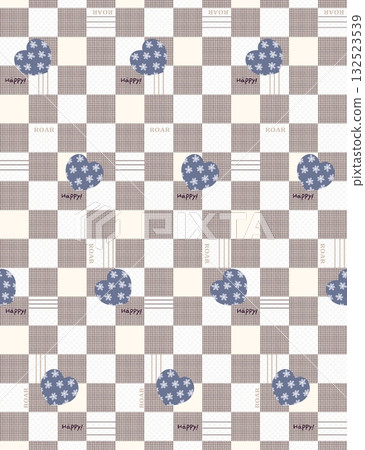 Abstract patterns and beautiful watercolor floral illustrations 132523539