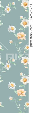 Abstract patterns and beautiful watercolor floral illustrations Abstract patterns and beautiful watercolor floral illustrations 132523731