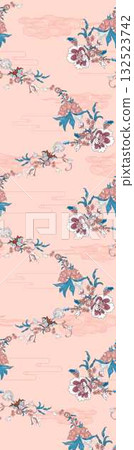 Abstract patterns and beautiful watercolor floral illustrations Abstract patterns and beautiful watercolor floral illustrations 132523742