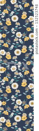 Abstract patterns and beautiful watercolor floral illustrations Abstract patterns and beautiful watercolor floral illustrations 132523748