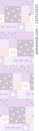 Abstract patterns and beautiful watercolor floral illustrations Abstract patterns and beautiful watercolor floral illustrations 132523833
