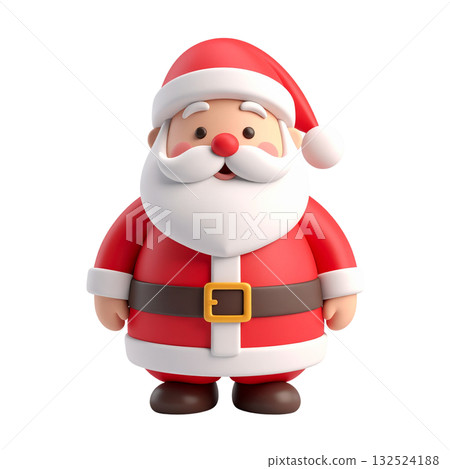 聖誕老人3D插圖 聖誕老人3D插圖 132524188