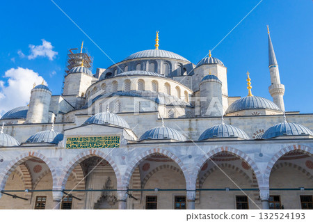 伊斯坦堡藍色清真寺：壯麗景色 132524193