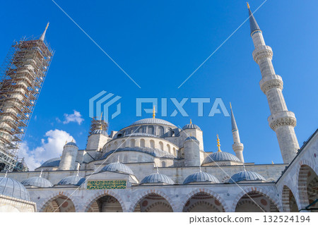伊斯坦堡藍色清真寺：壯麗景色 132524194