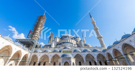伊斯坦堡藍色清真寺：壯麗景色 132524196