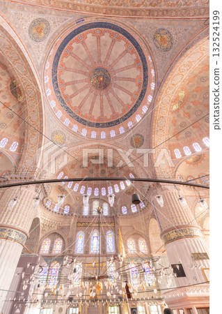 伊斯坦堡藍色清真寺天花板裝飾 132524199