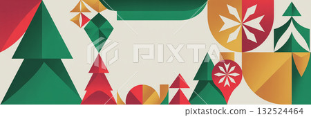 簡約時尚的橫幅背景設計 132524464