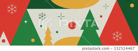 簡約時尚的橫幅背景設計 132524467