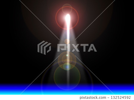 Rising light and stratosphere 132524592