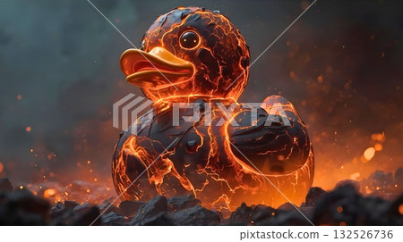 岩漿橡皮鴨 岩漿橡皮鴨 132526736