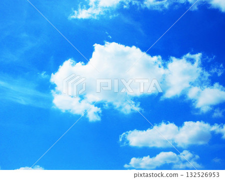 藍天白雲美麗風景 132526953