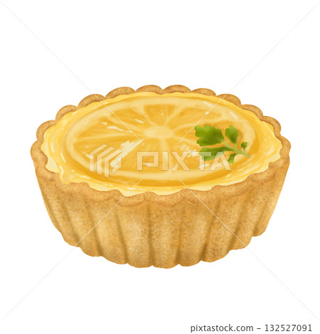 酸甜迷你檸檬塔插圖 132527091