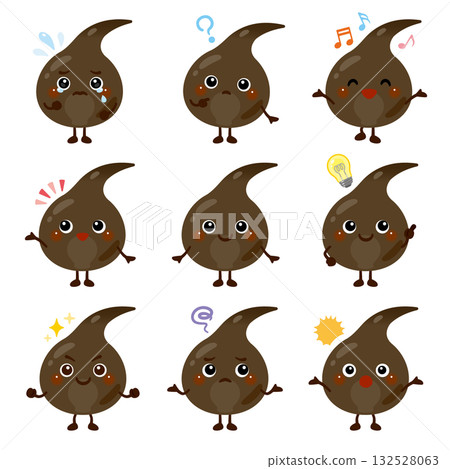 髮根角色插入畫面部表情集 132528063