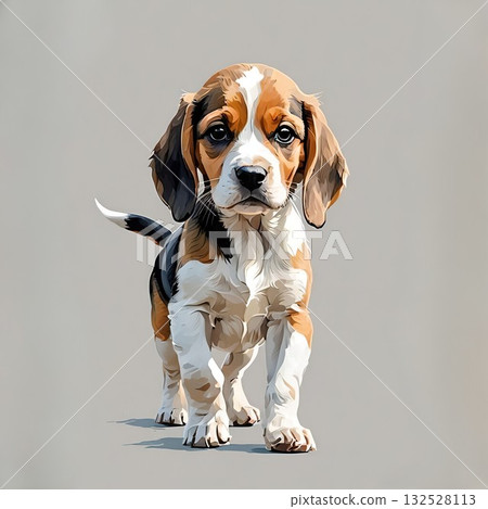 Cute Beagle Puppy 132528113