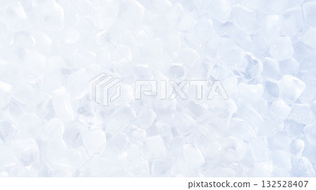 明亮的白色冰紋理背景 132528407