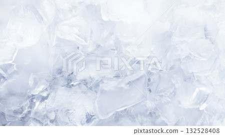 Bright white ice texture background 132528408