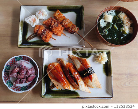 江戶前握壽司套餐 / 烤康吉鰻江戶前握壽司套餐範例 江戶前握壽司套餐 / 烤康吉鰻江戶前握壽司套餐範例 132528524