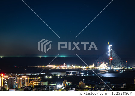 海邊夜晚 132528867