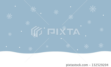 Snowing background material vector 132529204