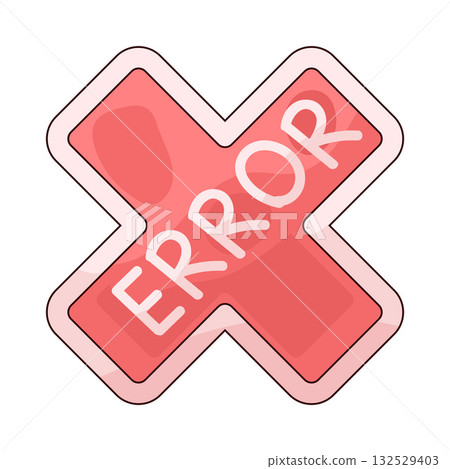 illustration of Error illustration of Error 132529403