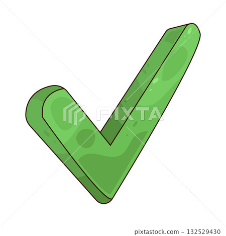 illustration of Success Check 132529430